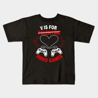 V Day Kids T-Shirt